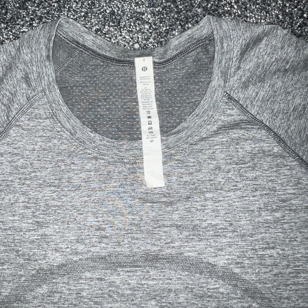 Lululemon Swiftly Tech Gray Size 8 - image 3